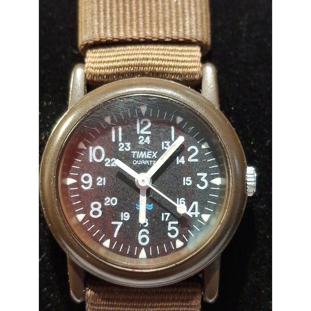 Womens Timex Camper Watch. Nylon Strap. New Battery.